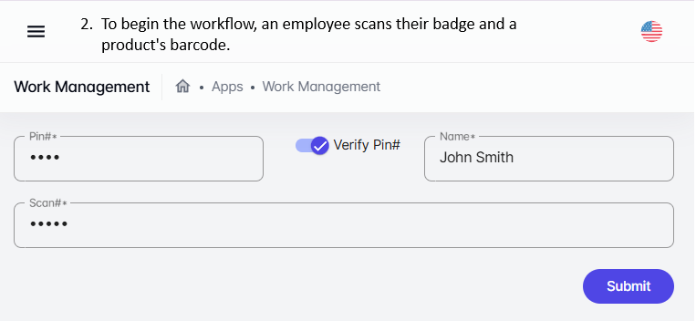 Barcode Scan Workflow